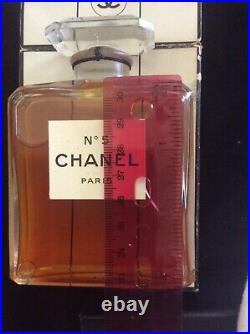 100%Authentic Very rare GM(Large)4oz(120ml) Vintage Chanel No. 5 perfume extrait
