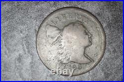 1796 Liberty Cap Large Cent- Strong Fine. Very rare coin