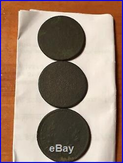 1799 large cent- One Of Them Is A 1799 (very Rare)