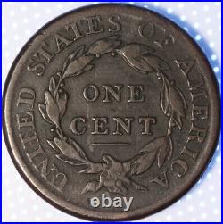 1813 Classic Head Large Cent, Rare Early Copper, Very Fine, Original Color