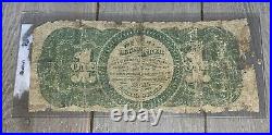 1862 $1 U. S. Large Currency Note Very Rare Circulated Legal Tender