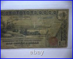 1896 $1 Dollar Silver Certificate Large Size Educational Note VERY RARE