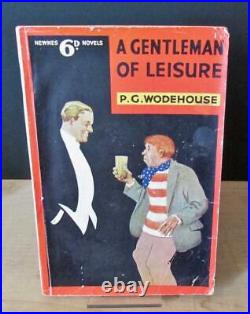 1930 A GENTLEMAN Of LEISURE By P G WODEHOUSE Very Rare LARGE PAPERBACK EDITION