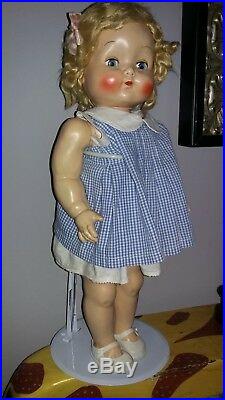 1950'S RODDY DOLL WALKER Made in England Very Rare VINTAGE Large 21 Near MINT
