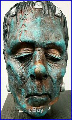 1967 800 line Don Post Thin Frankenstein Vintage Monster Mask large very rare