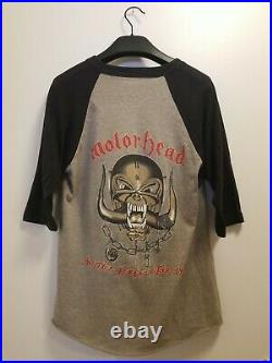 1983 Motorhead Another Perfect Tour Vintage Band Rock Shirt 80s VGC VERY RARE