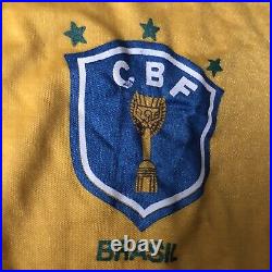 1985-1989 VTG Very Rare Brazil National Soccer Team Topper Jersey Size G Large