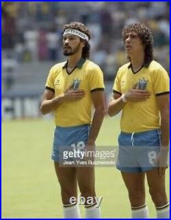 1985-1989 VTG Very Rare Brazil National Soccer Team Topper Jersey Size G Large