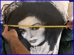 1990 Vintage Cher Heart of Stone Big Face T-Shirt Size L Very Rare BEAUTIFUL