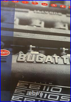 1991 Extra Large Bugatti (EB110 EB110S EB112) BrochureEUC. VERY RARE