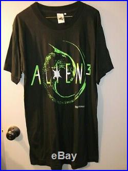 1992 ALIEN 3 ALIENS 80s space horror movie t-shirt vintage Very Rare Promo L
