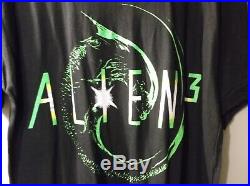 1992 ALIEN 3 ALIENS 80s space horror movie t-shirt vintage Very Rare Promo L