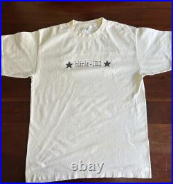 1997 BLINK 182 RODEO SHIRT (WHITE) Size LARGE (AAA Tag) Very Rare Shirt