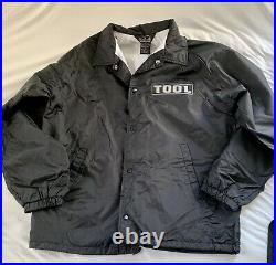 1999 VERY RARE Vintage Blk Tool Jacket SZ Large Rock Band Excellent Condition