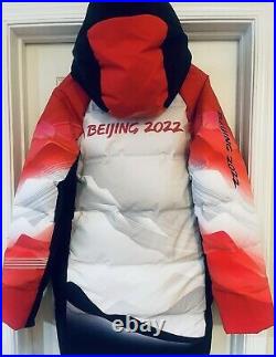 2022 Beijing Winter Olympics Down Parka & Trapper Hat Men's Large? VERY RARE