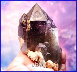 303g Large Very Rare Brandberg Amethyst Crystal Cluster, Goboboseb Namibia