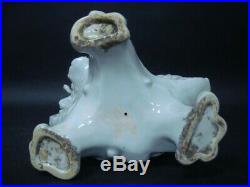 3.2kg Very Rare Large Heavy Old Chinese Three Sheeps Carving Porcelain Statue