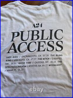 A24 Public Access Very Rare Limited Edition Shirt L