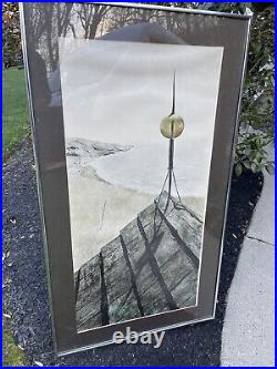 ANDREW WYETH Very Rare 1971 Large Collotype North Point, New York Graphic Society