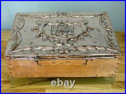 A Very Large & Rare Copper Casket by John Pearson, Guild of Handicrafts & Newlyn