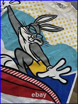 Acme Clothing Vintage 1991 Bugs Bunny All Over Print Very Rare