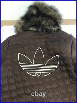 Adidas Star Wars Chewbacca Wookiee Brown Parka Large 2010. VERY RARE