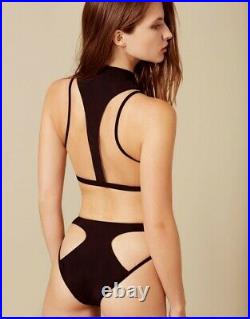 Agent Provocateur MARLENE Bikini Set L/4 NWT Black Orig. $430 VERY RARE