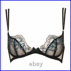 Agent Provocateur Very Rare Sexy 50 Shades! Callie Bra 34d & Brief 4 Large Uk 12