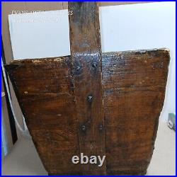 Antique Large Chinese Rustic Wood Grain Basket Bucket? Very Rare