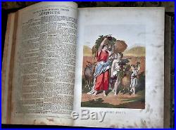 Antique Victorian British Very Large Holy Bible The Royal Family Bible Rare