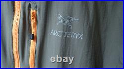 Arc'teryx Squamish in Basalt, Very Rare Colour Wind Jacket Mens Size Large
