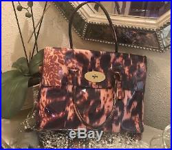 Authentic Mulberry Large Bayswater Bag In Leopard Pink Print PPR 800£ VERY RARE