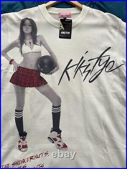 BRAND NEW Kiks Tyo Carmine T-Shirt KT086TYI-003 VERY RARE Yuko Ishida