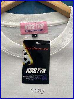 BRAND NEW Kiks Tyo Carmine T-Shirt KT086TYI-003 VERY RARE Yuko Ishida