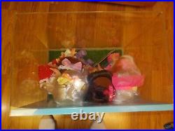 Baby Face Store Display 6 Dolls Galoob 1991 Vtg Fred Meyer Large Case VERY RARE