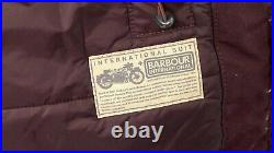 Barbour International Traction 4076793 Beeswaxed Jacket Very Rare NWT Large #134