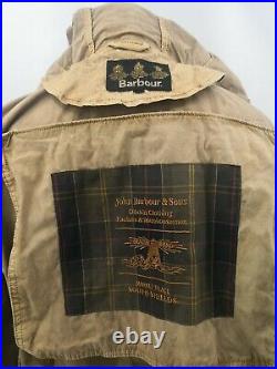 Barbour Limited Edition Military Dept. B Shordace Wax Jacket Very Rare No Tokito