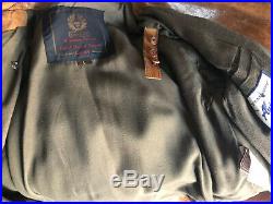 Belstaff Howard Aviator Leather Jacket DI Caprio Size L Very Very Rare