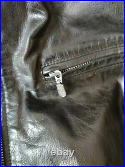 Belstaff Money Bomber Leather Jacket, Black, Size L, Very Very Rare