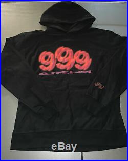 Brand NEW Authentic Mens Juice Wrld X VLONE Black Hoodie 999 Gang Very RARE