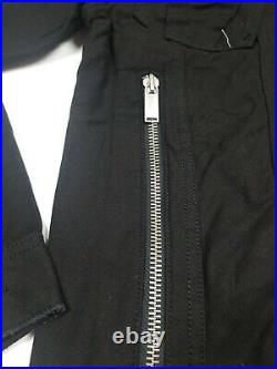 Brand New Akoo Mens Denim Jacket 781-1405 Very Rare Large 100% Authentic