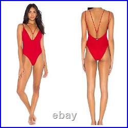 Brand New Very Rare 1 Pc Beach Bunny Red Ireland Extra Large Monokini Bikini