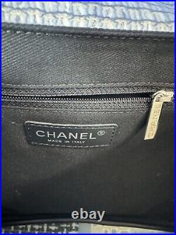 CHANEL Classic Single Flap Large Black & White Patchwork Timeless VERY RARE