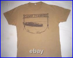 Camp Ivanhoe Moonrise Kingdom T-Shirt Promo Wes Anderson Size Large L VERY RARE