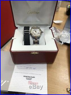 Cartier Roadster Large 37mm Steel And Gold Very Rare