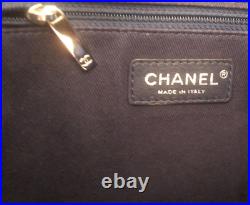 Chanel Deauville Denim Large Handbag Tote 2wayhand /very Rare, Free Shipping