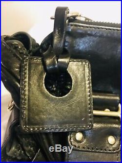 Chloe Black Ada Leather Bag with Silver Hardware C295347609. Very Rare