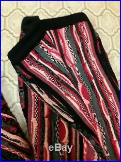 Coogi Knit Matching Outfit Sweater & Pants Size L Very Rare