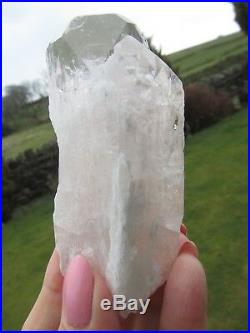 Danburite Natural Pink Twin Very Large Crystal 180g Mexico 105mm x 48mm Rare