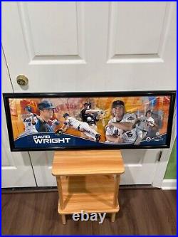 David Wright Mets Plaque- Large (Horizontal) Very Rare, Great Collectible NYM